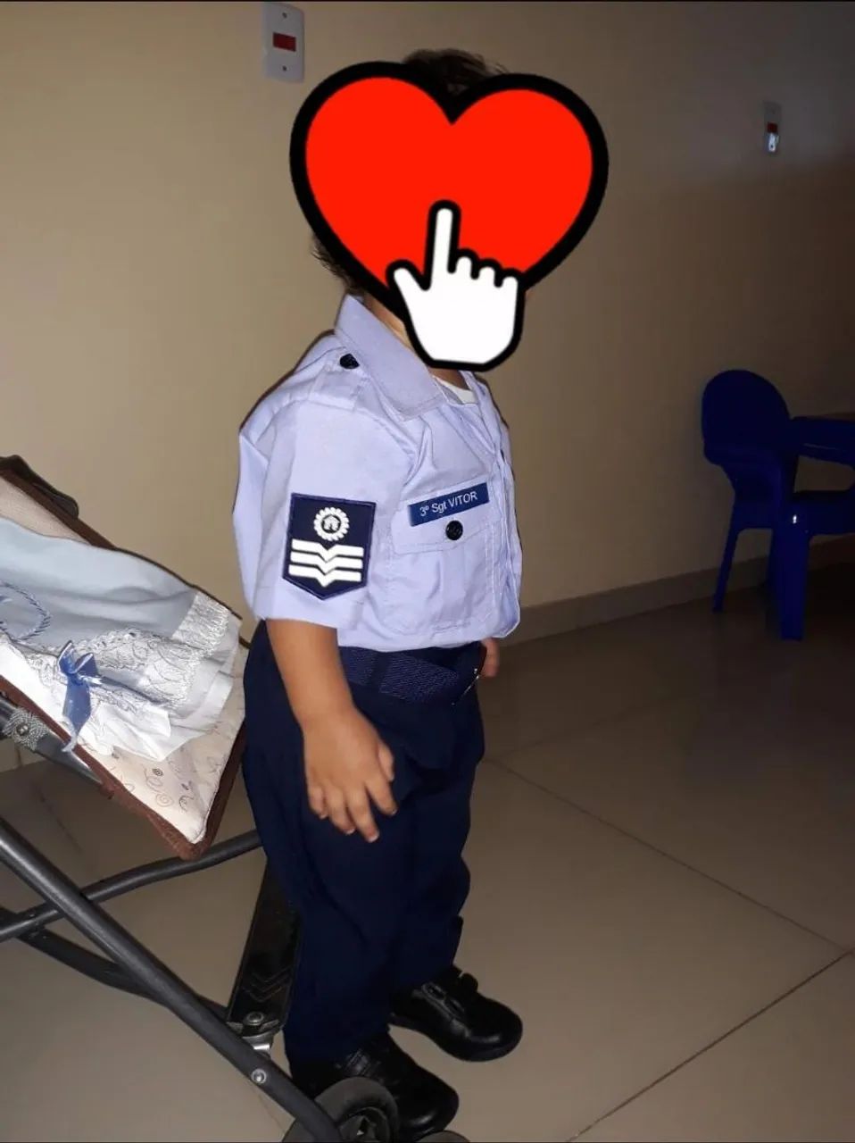 Uniforme aeronáutica infantil  - Foto 4