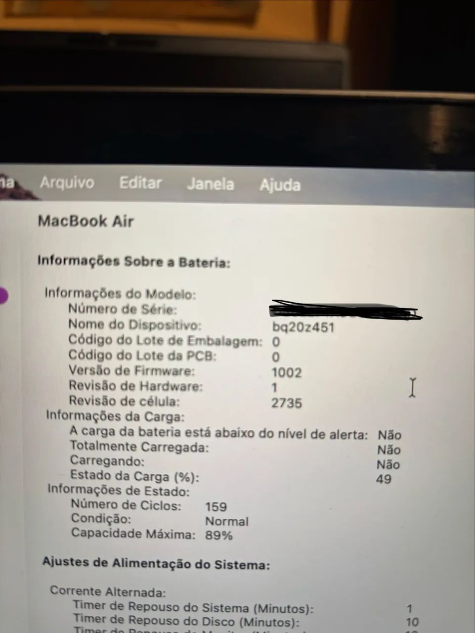 Macbook air M1 256Gb + 8Gb RAM EXCELENTE estado - Foto 3