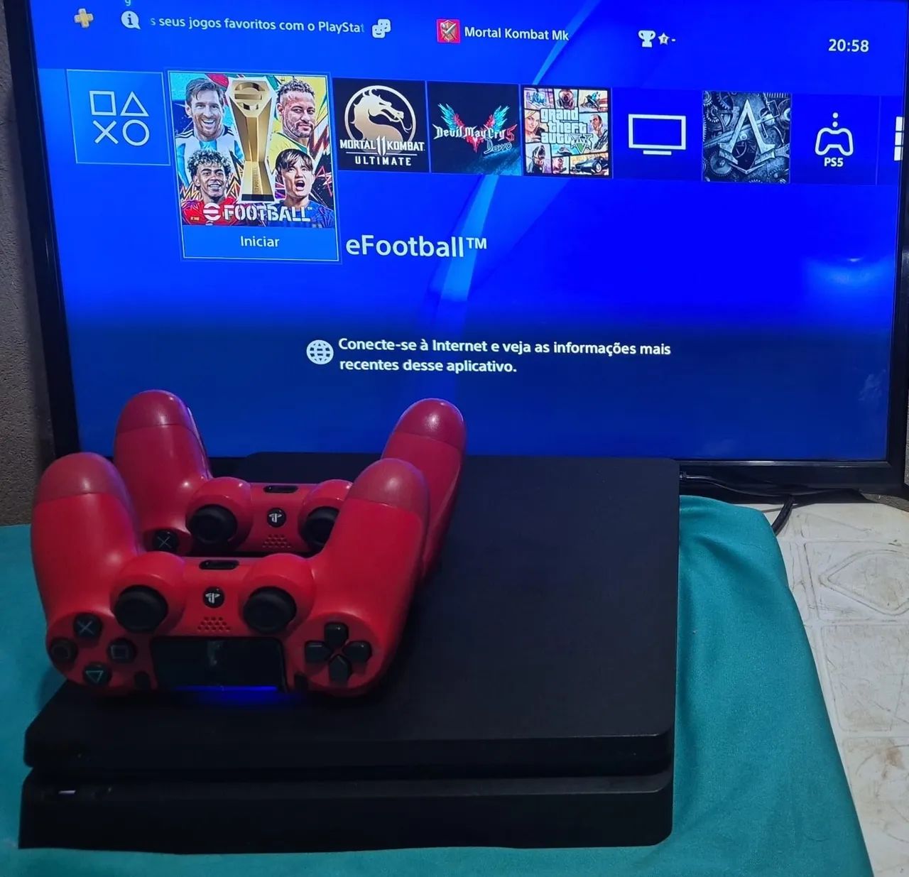 Ps4 slim seminovo  - Foto 4