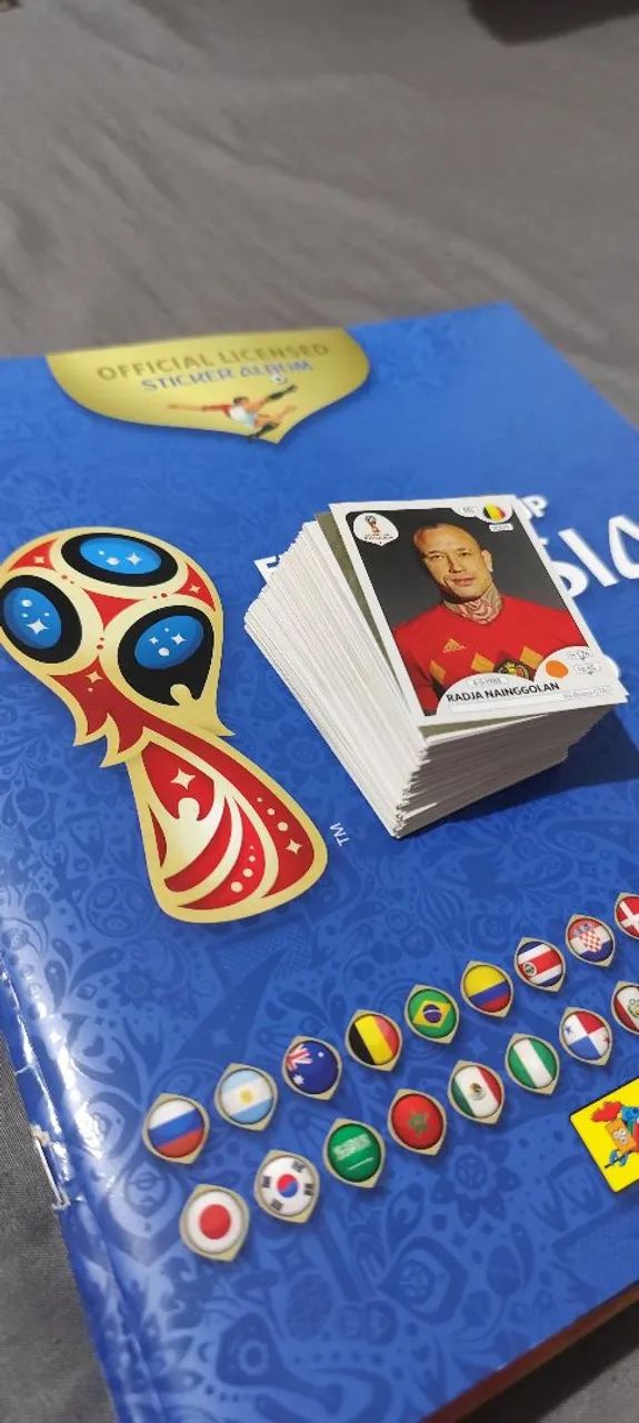 Figurinhas copa do mundo 2018