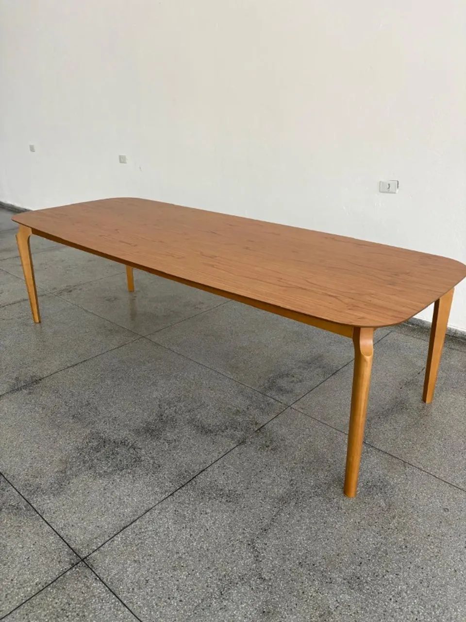 Mesa de Jantar avulsa 2.70m Madeira Maciça - Foto 2