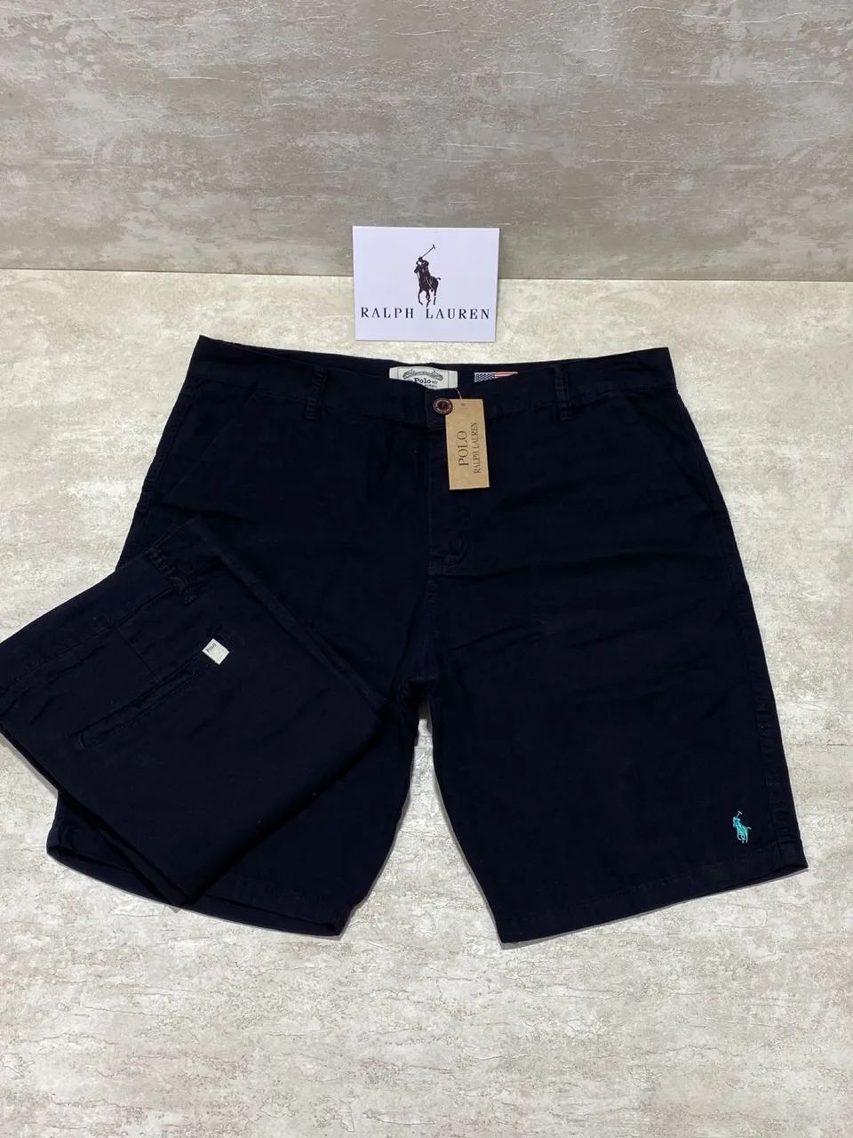 Bermuda PLUS SIZE em Sarja/Chino Ralph Lauren - Foto 3
