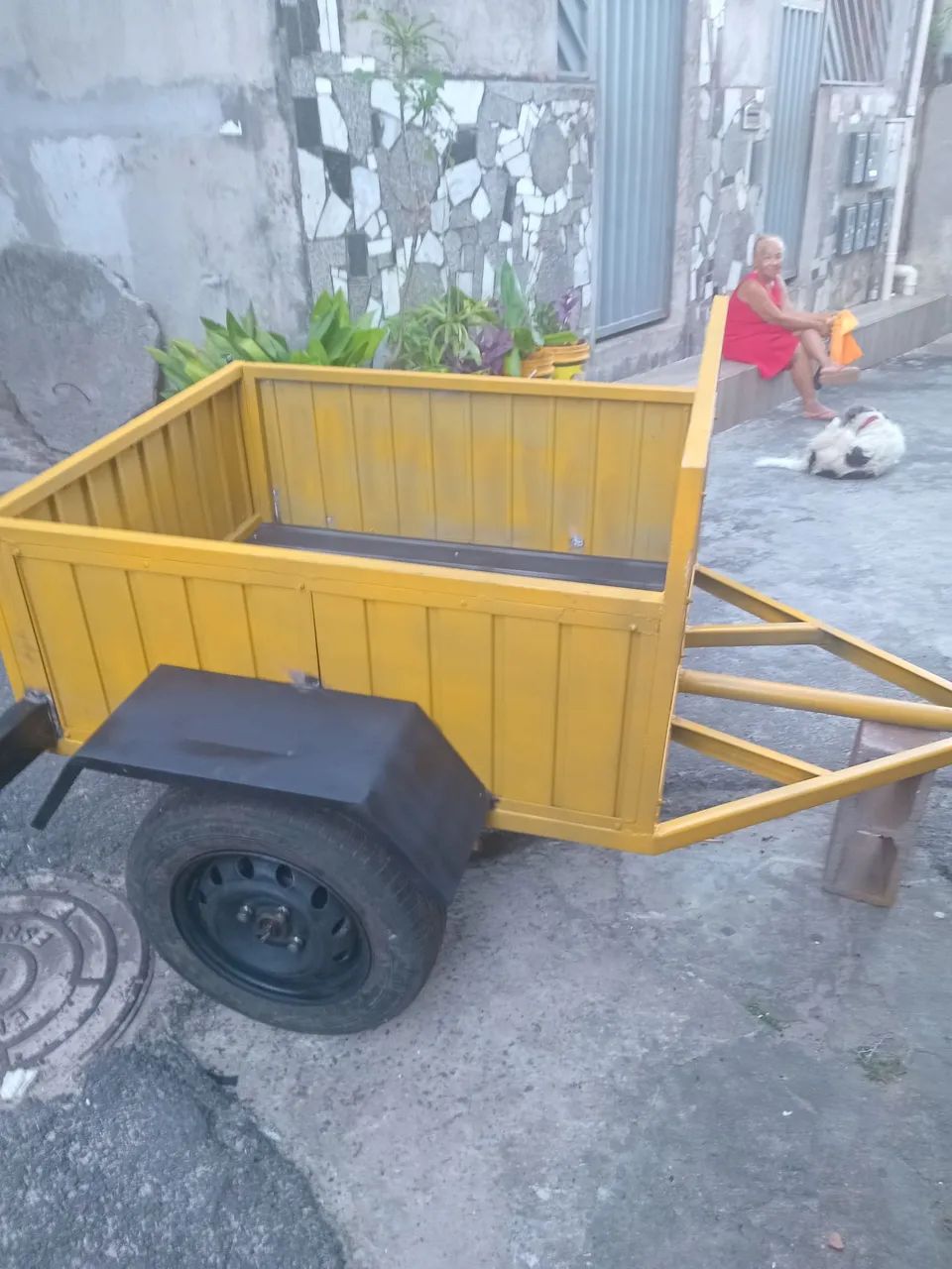 Carretinha para moto ir carro ?  oportunidade $ 3.390 - Foto 2