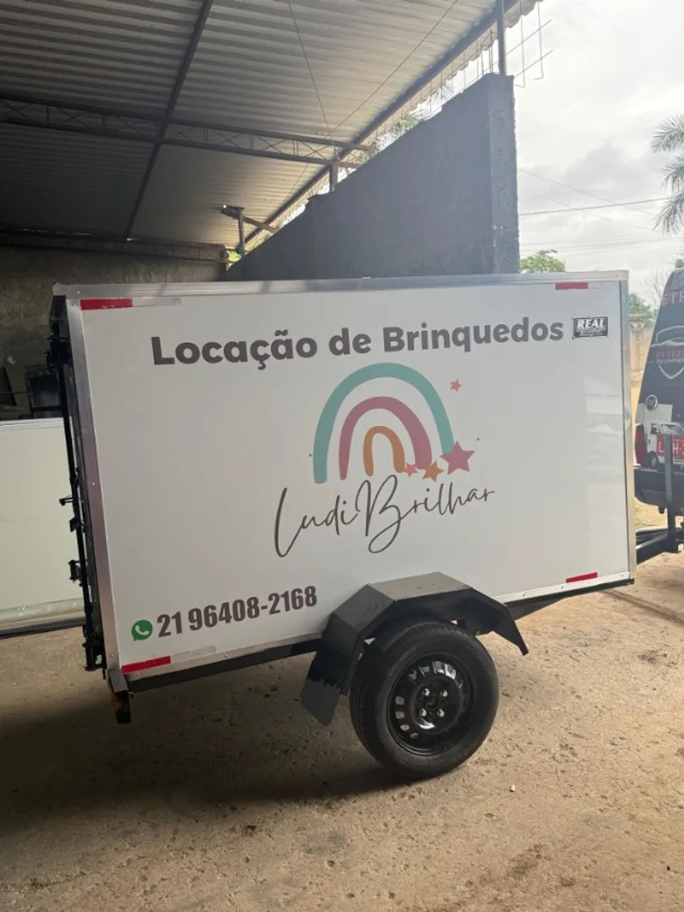 Baú direto de fábrica - carreta reboque fazendinha loja móvel carga - Foto 4