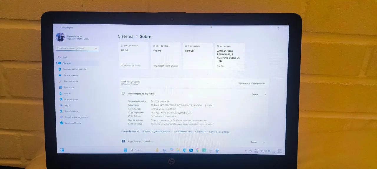 Notebook bem cuidado (LEIA A DESCRIÇÃO) - Foto 4