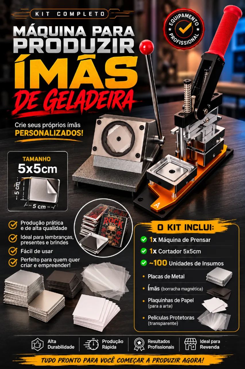 equipamento de ima de geladeira - Foto 2