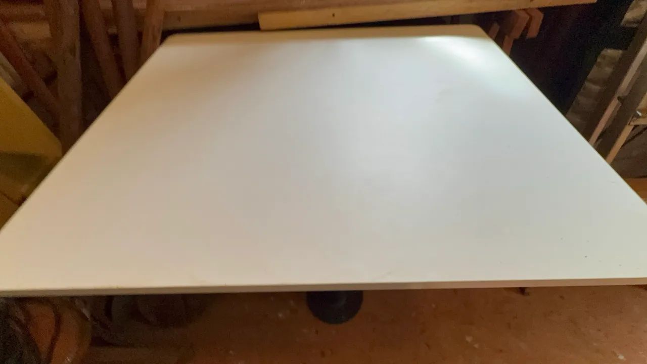 Mesa fix de chão. Suporte de ferro. E fixa no chão.  - Foto 4