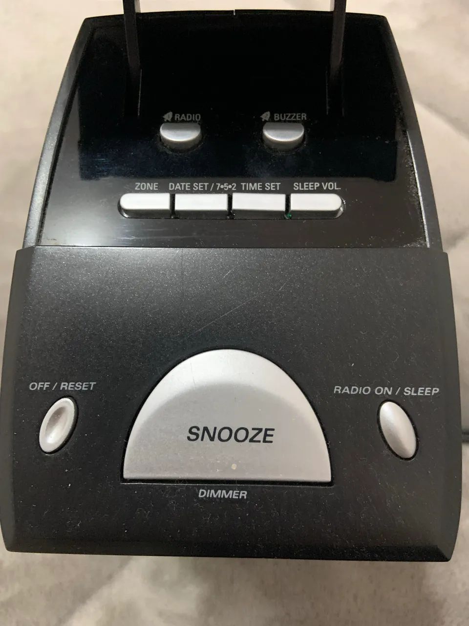 Rádio Relógio Timex 127 v com sleep