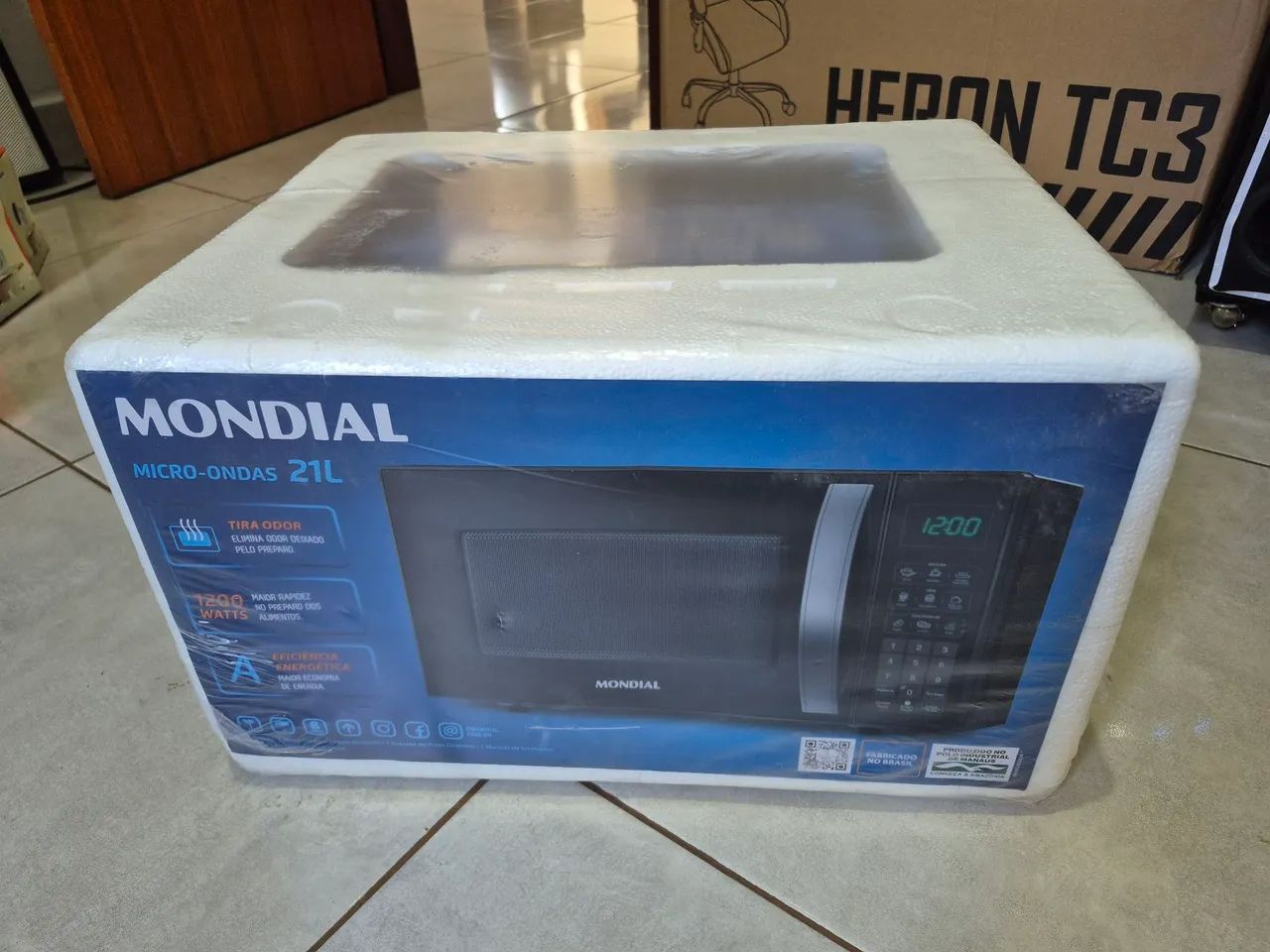 Microondas Mondial 21 Litros 127v  - Foto 2