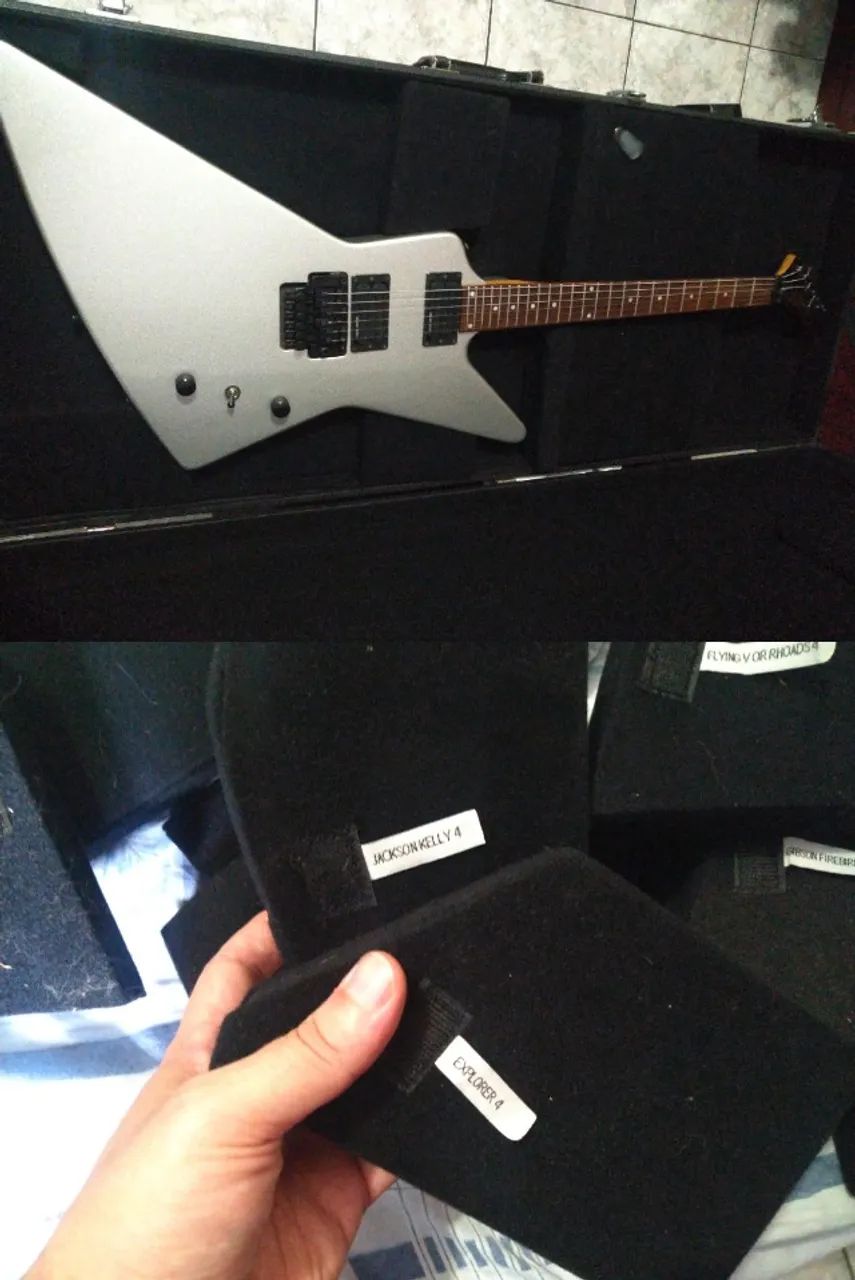 Guitarra Explorer Kramer - Imperial FR-404S - Foto 5