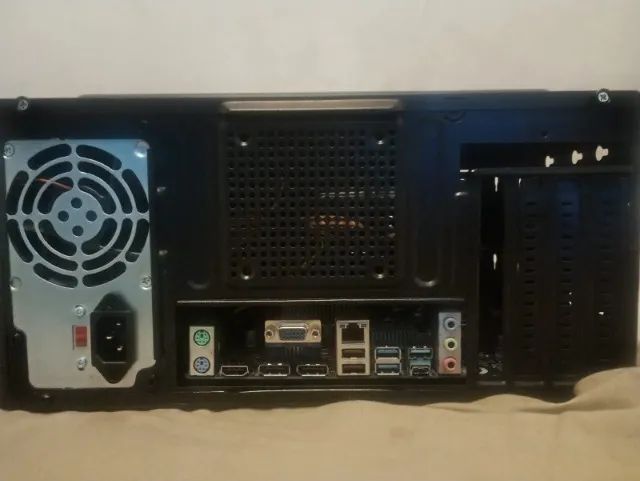 Gabinete Office Mini Atx N110 Brazilpc Sem Fonte Preto - Foto 2