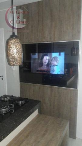 Oportunidade apartamento mobiliado de 122 m² e 4 dormitórios no splendor garden jardim das - Foto 6