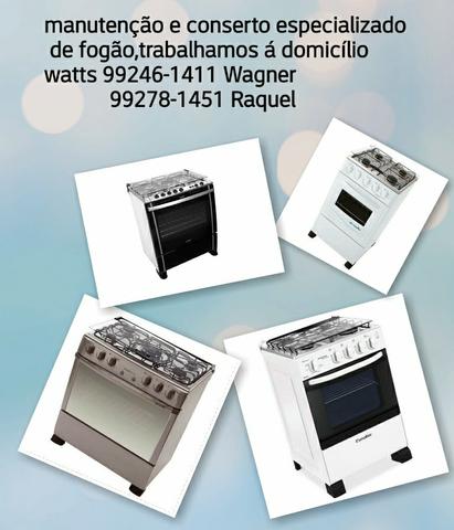 Conserto de fogão á domicilio