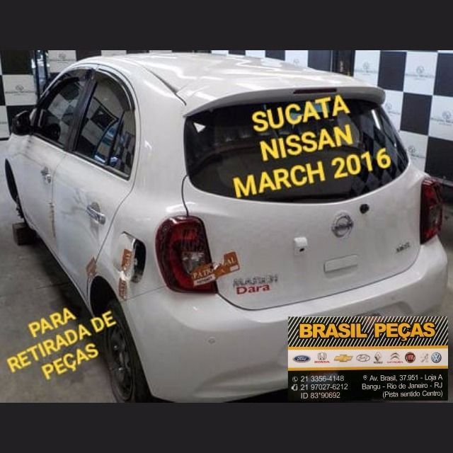 Nissan March 2016 Somente Peças
