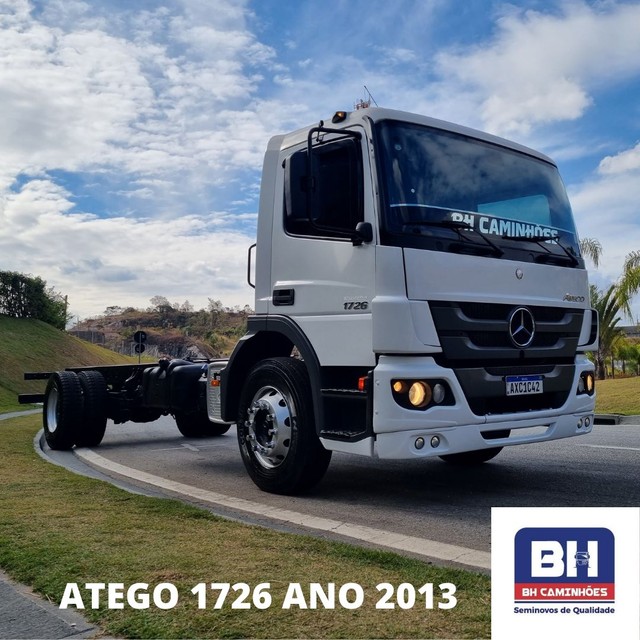 MB 1726 ANO 2013 BH CAMINHÕES