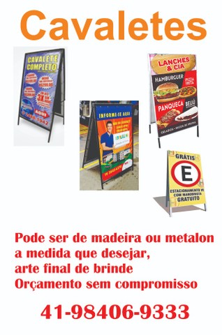 Adesivos, Banners em gerais