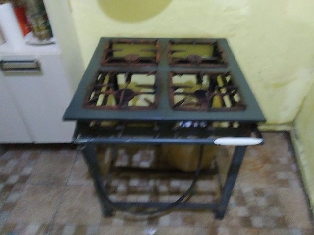 Fogo Industrial 4 Bocas Sem Forno Outros Itens Para Comrcio E