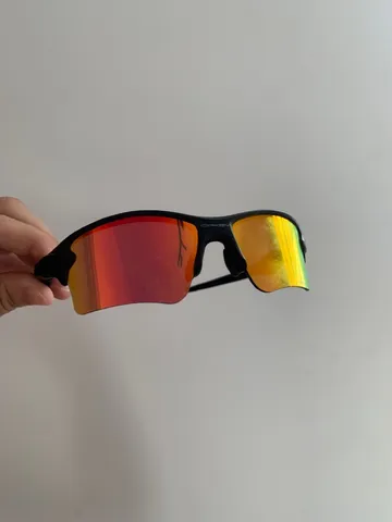 Óculos de Sol Juliet Prata Espelhada Borracha Branca | Óculos Masculino  Oakley Nunca Usado 85081078 | enjoei