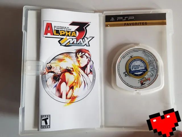 Street Fighter Alpha 3 MAX PSP - Compra jogos online na