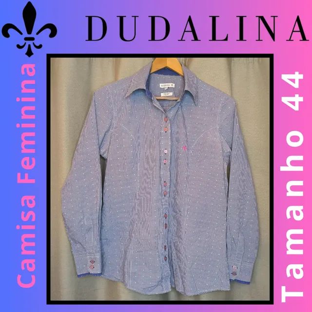 Camisa dudalina hot sale feminina 44