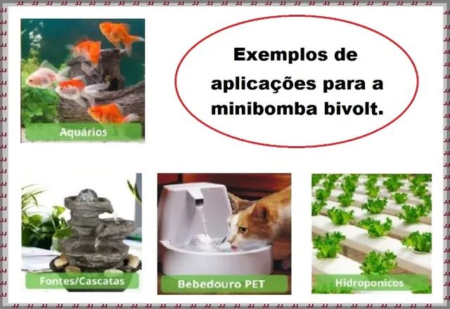 Minibomba submersa para aquário - Foto 4