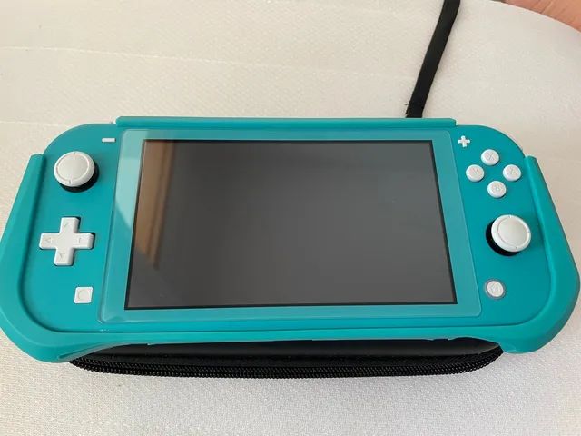 Nintendo Switch Lite Turquesa - Versão Nacional