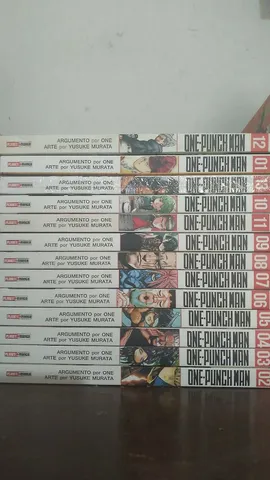 Coleção One Punch Man 1 a 23 + catalogo dos herois