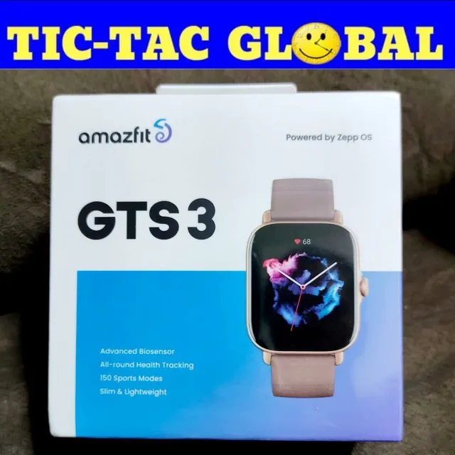 Novo Amazfit GTS 4 Smartwatch com Alexa Modos esportivos de 8 dias de vida  útil da bateria Smart Watch Zepp App para telefone Android IOS (Pink)