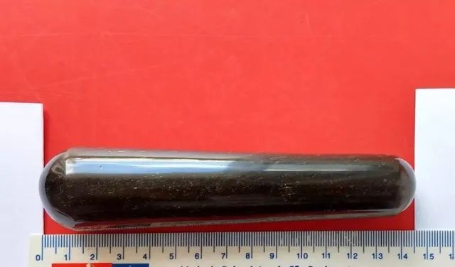 Pedra De Obsidiana Verde Musgo 200 Gr - Foto 2