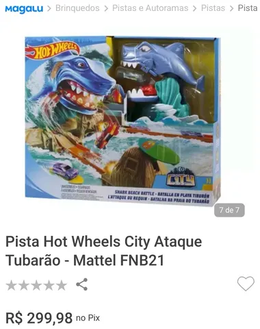 Pista Hot Wheels City Dragão Ataque Aéreo Motorizado Mattel