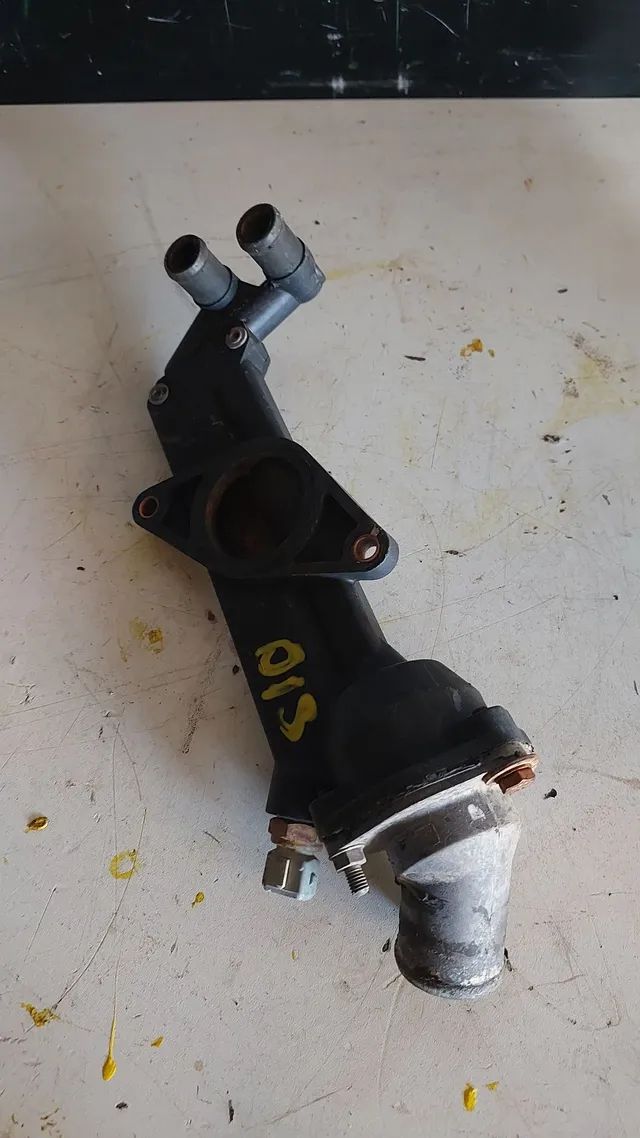 Carcaça Cavalete Da Válvula Termostática Da S10 2.4 Nova Cód: * - Foto 4
