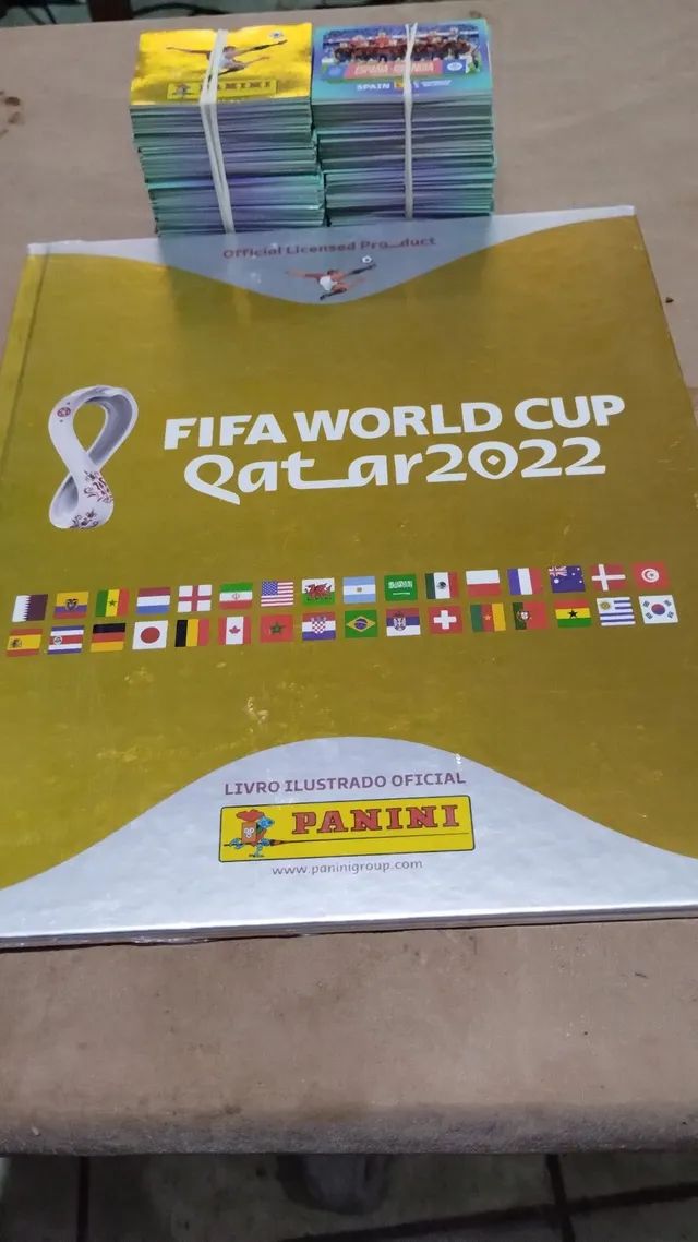 Álbum Copa Do Mundo Qatar 2022, Capa Dura