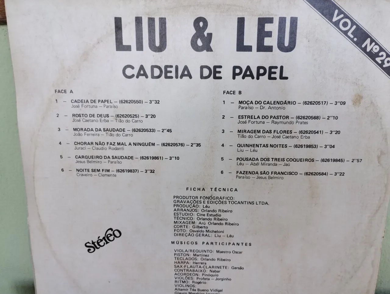 Disco vinil Liu e léu  - Foto 2