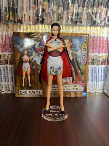 Nico Robin Onigashima DXF com base acrílica e base original com caixa ...