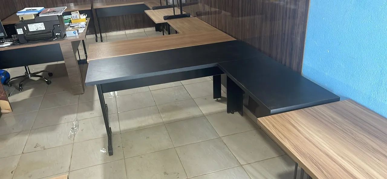 Mesa em L -  Direto de Fábrica !!! - Foto 4