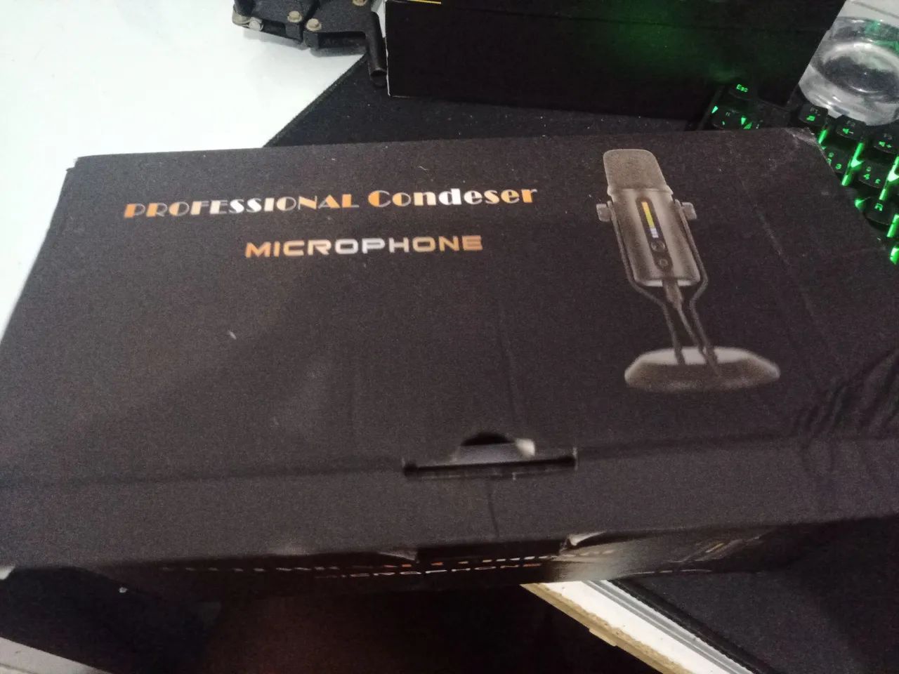 Microfone Condensador Profissional Usb