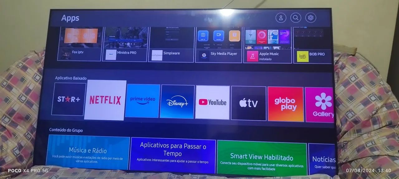 SMART TV SAMSUNG 65 POLEGADAS , TELA ESTENDIDA ULTRA HD. - Foto 5