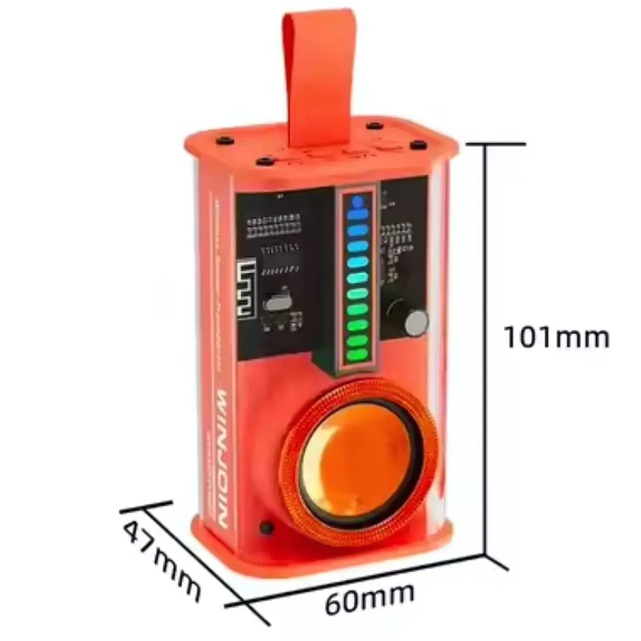 Caixa de Som Bluetooth H'MASTON AM24 - Sem Fio - 5W - Luz RGB - Foto 4