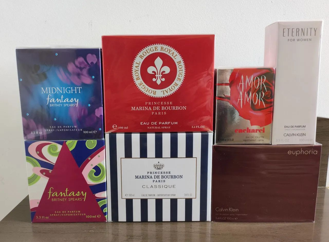 PERFUMES FEMININOS IMPORTADOS - 100 ML ( Original e Lacrado ) 