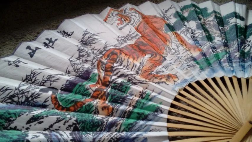 Leque de Parede Gigante Tema Japonês - Foto 3