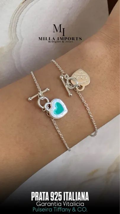 PULSEIRAS LUXO PRATA 925 ITALIANA GARANTIA VITALÍCIA 