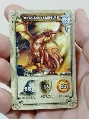 Cards Dracomania Elma Chips coleção Dragões prateados(Valor por unidade) - Foto 4
