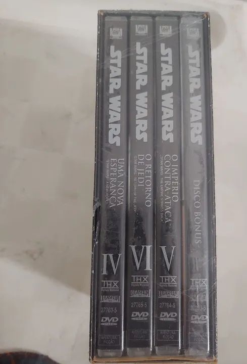 Box Dvd Coleção Star Wars - Episodios IV . V . VI - Foto 5