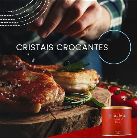 Flor de Sal Cimsal - 1kg - Foto 4