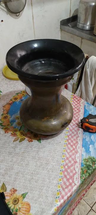 Vaso em cerâmica 30  cm de altura 64842116646147122