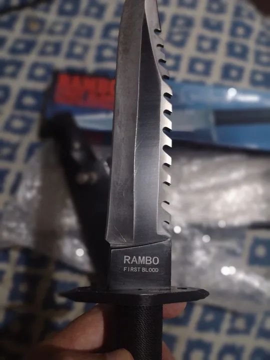Faca Rambo First Blood - Colecionador - Foto 3