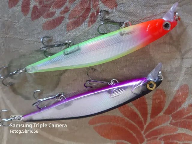 Isca artificial para anchovas, bicudas 11cm unitário