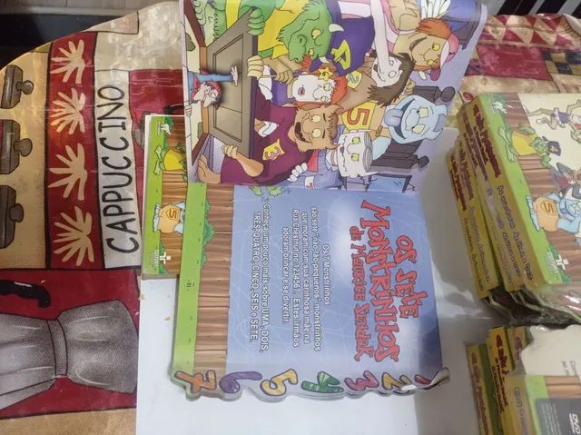 Dvd os sete monstrinhos de Maurice sendak - Foto 5