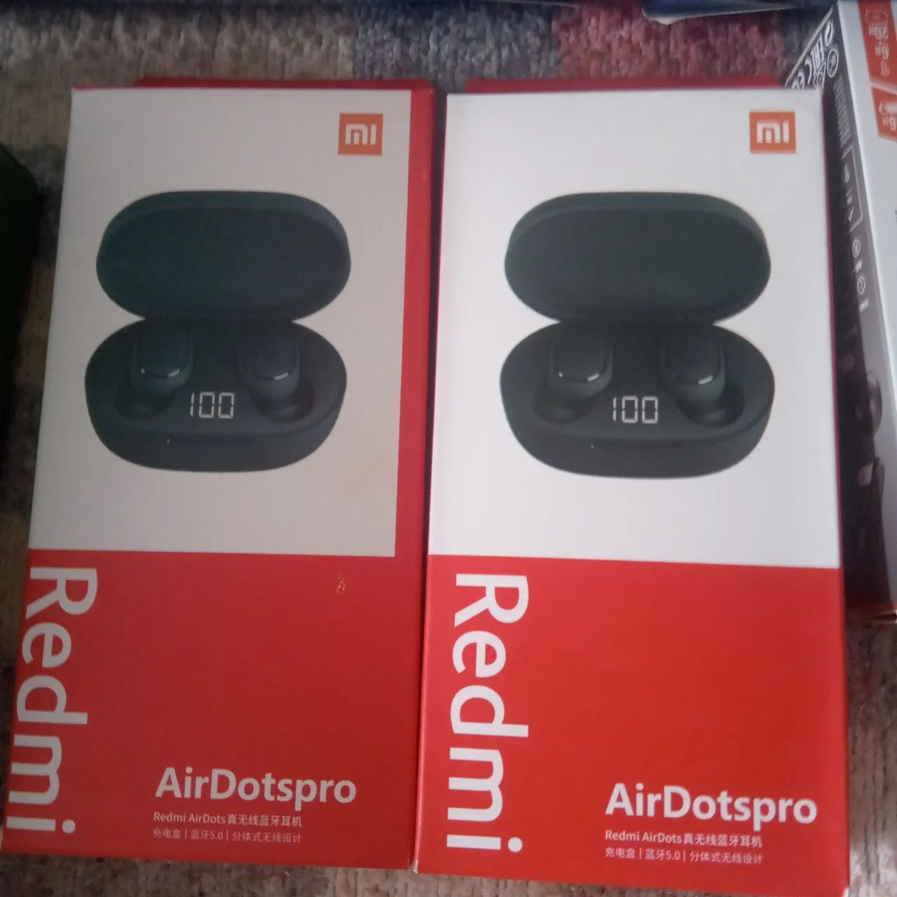 Fone xiaomi Redmi AirDots  com visor Bluetooth 5.0 - Foto 5