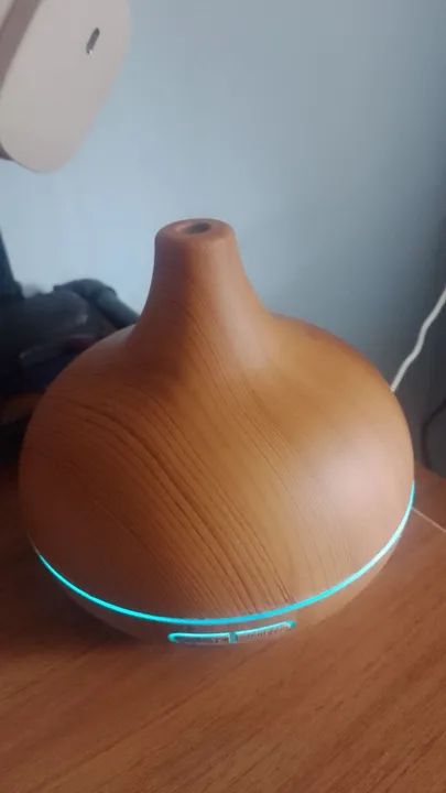 Difusor/Umidificador de ar água e óleos essenciais 